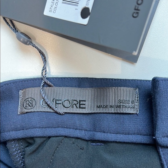 NWT G/Fore Double Knit Moto Pants Womens 0 Navy - Picture 11 of 11